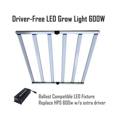 agrícolas 600w llevados crecen el ahorro de la energía de aluminio del accesorio de luces