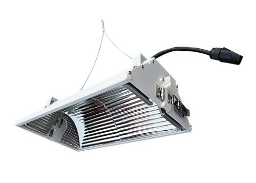 capilla de aluminio terminada doble HPS CDM 630W 268g del reflector de 1000W Mh