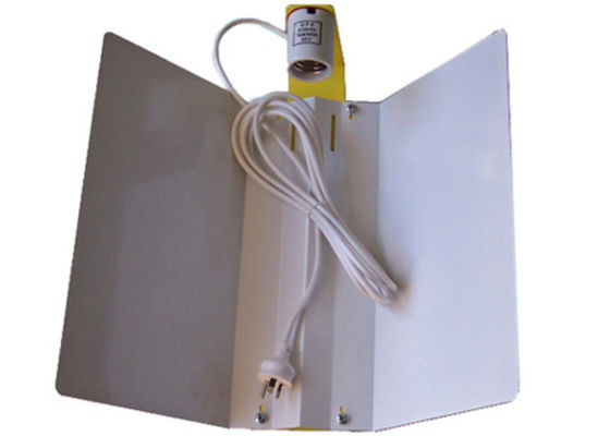 Ala echada a un lado doble 265V de la refrigeración por aire del zócalo de Max Airflow Grow Light Reflectors