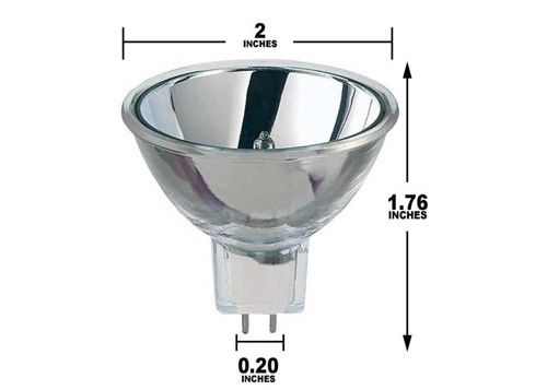 21V 150W crecen la lámpara ligera del halógeno de los reflectores 200 horas de curso de la vida