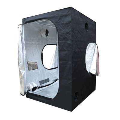 los 200cm que la altura Zippered interior hidropónico crecen la tienda, 5X5” portátil crecen la tela de la tienda 600D
