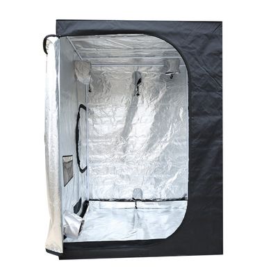 los 200cm que la altura Zippered interior hidropónico crecen la tienda, 5X5” portátil crecen la tela de la tienda 600D
