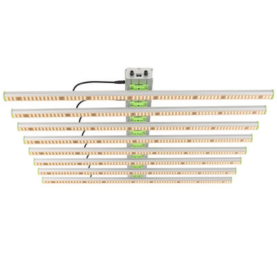 600W 1560μ Mol Plant LED crecen luces 6 barras EPAR 380nm-760nm