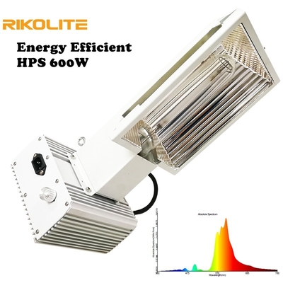 El favorable HPS 600W invernadero de la penetración del aire ligero profundo crece luces