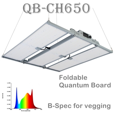 RikoLite 650W Dimmable plegable LED crece luces que el tablero de Quantum llevó luces de la planta