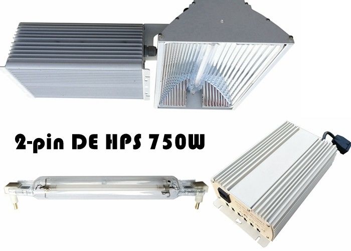 El doble OCULTADO de 110V 115lm/W terminado crece la planta de las luces 750W que crece para la marijuana médica