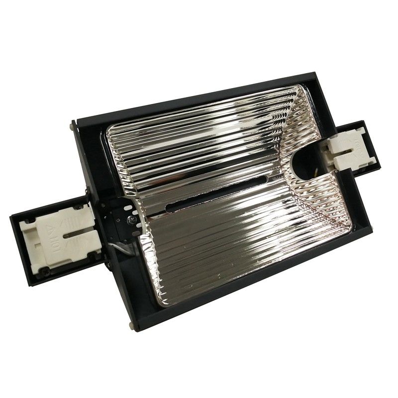 El reflector de cristal hortícola de la luz de HPS, doble ligero óptico del reflector 1000W terminó